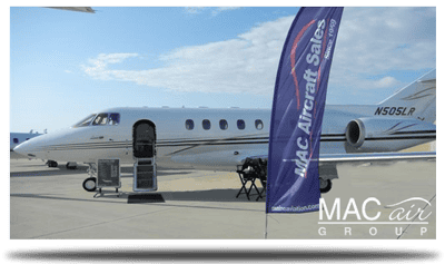 Jet aircraft sales from MAC Air Group
